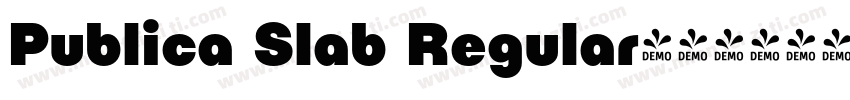 Publica Slab Regular字体转换